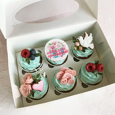 Капкейки "Любимой прабабушке" купить - глазов.сладкоежкин.рф